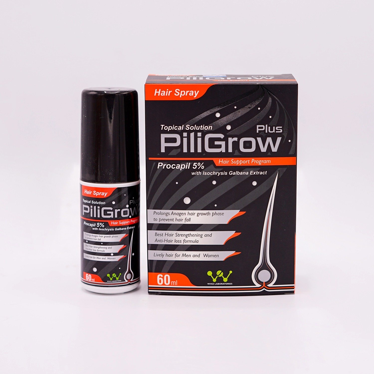 Piligrow Plus Topical Solution Procapil 5% 60 ml