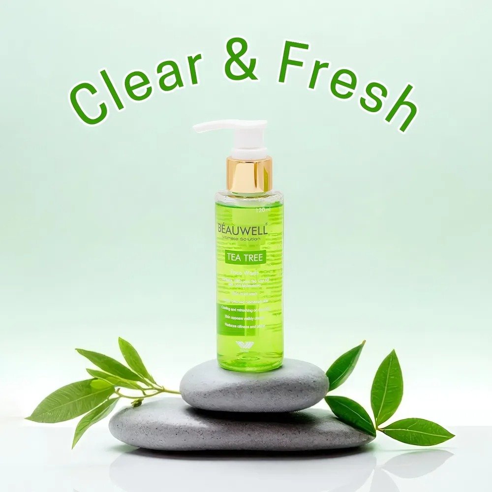 BEAUWELL TEA TREE FACE WASH - Image 2