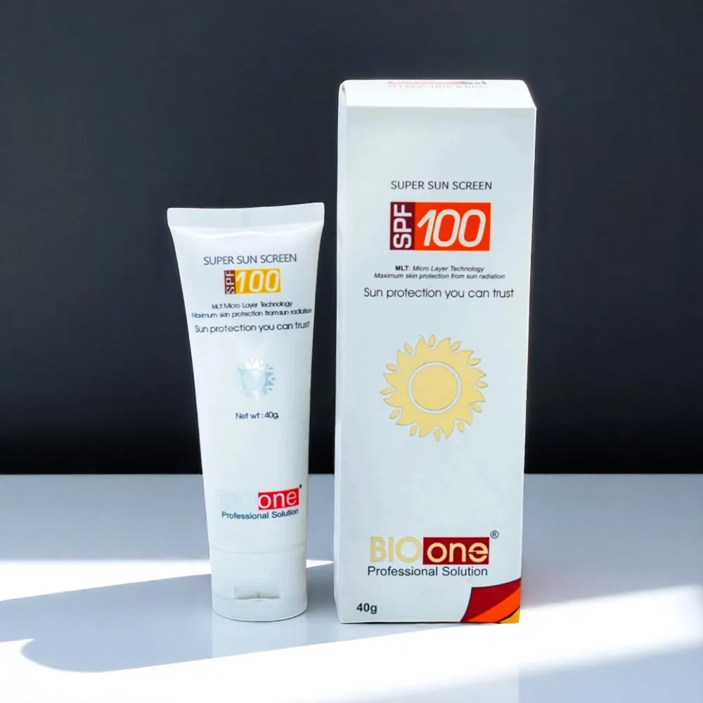 BIOONE SPF 100 SUPER SUN SCREEN CREAM